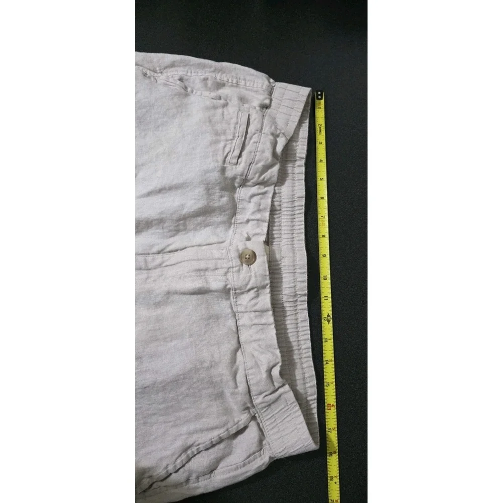 Panama Jack Mens Chino Linen Pants Beige XL Lightweight‎ Beach Coastal Nautical